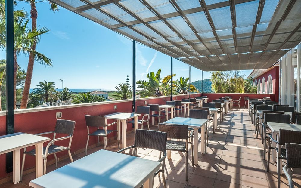 Hg Jardin De Menorca Aparthotel Son Bou Exteriör bild