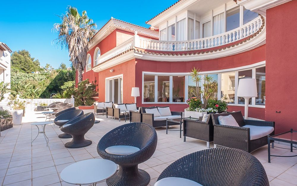 Hg Jardin De Menorca Aparthotel Son Bou Exteriör bild