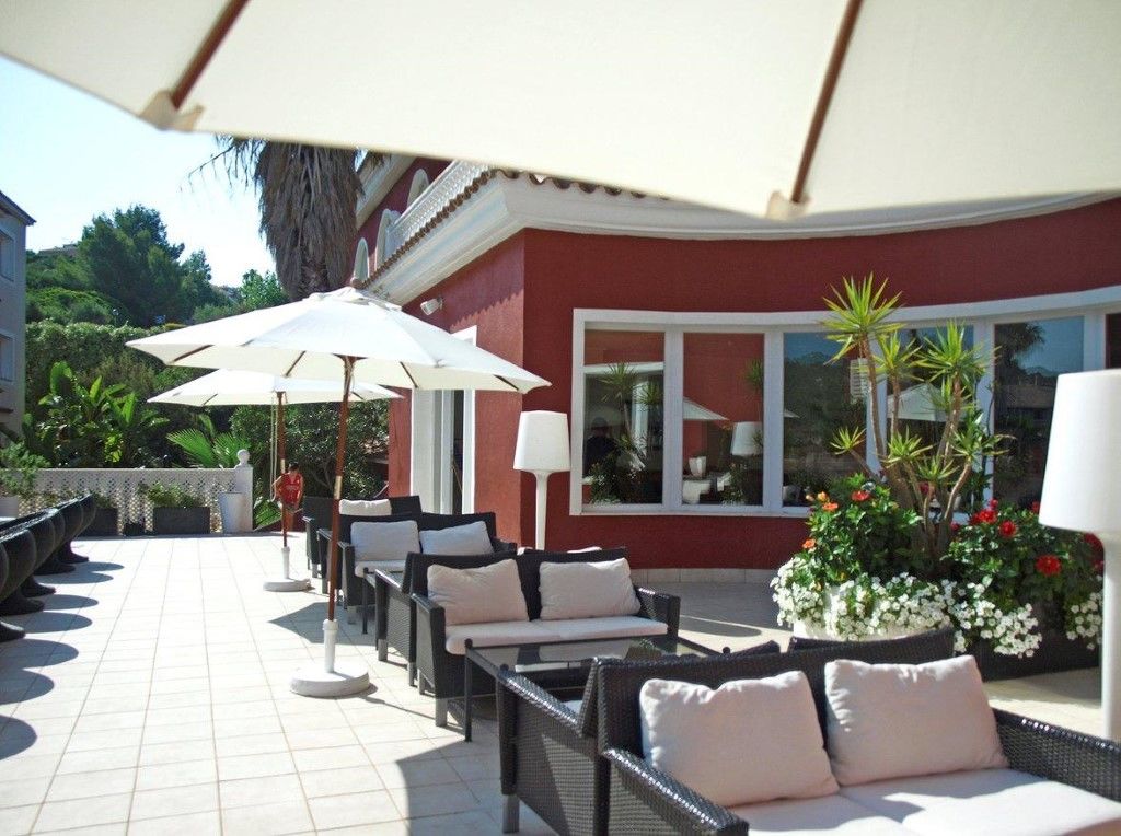 Hg Jardin De Menorca Aparthotel Son Bou Exteriör bild