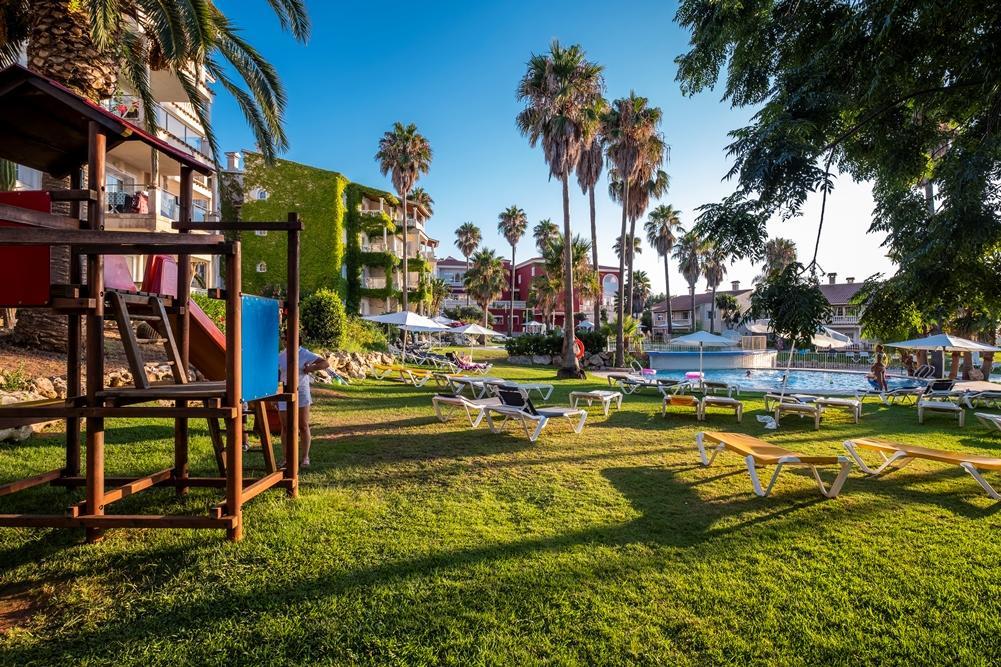 Hg Jardin De Menorca Aparthotel Son Bou Exteriör bild